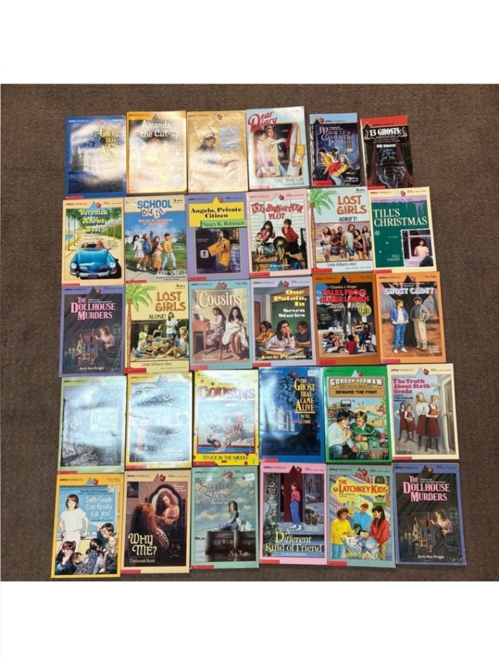 Assorted Vintage Young Adult Paperback Book Lot - Multicolor Covers